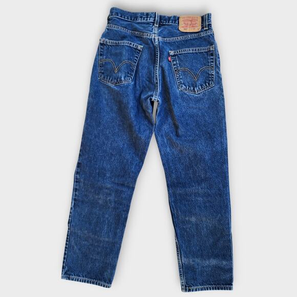 Levi Strauss And Co Jeans Mens 28x29 Straight Leg Relaxed Fit Med-Wash VTG Y2K - Picture 2 of 7